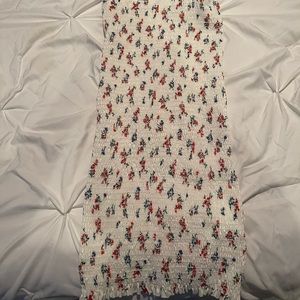Smocked floral dress NWT
